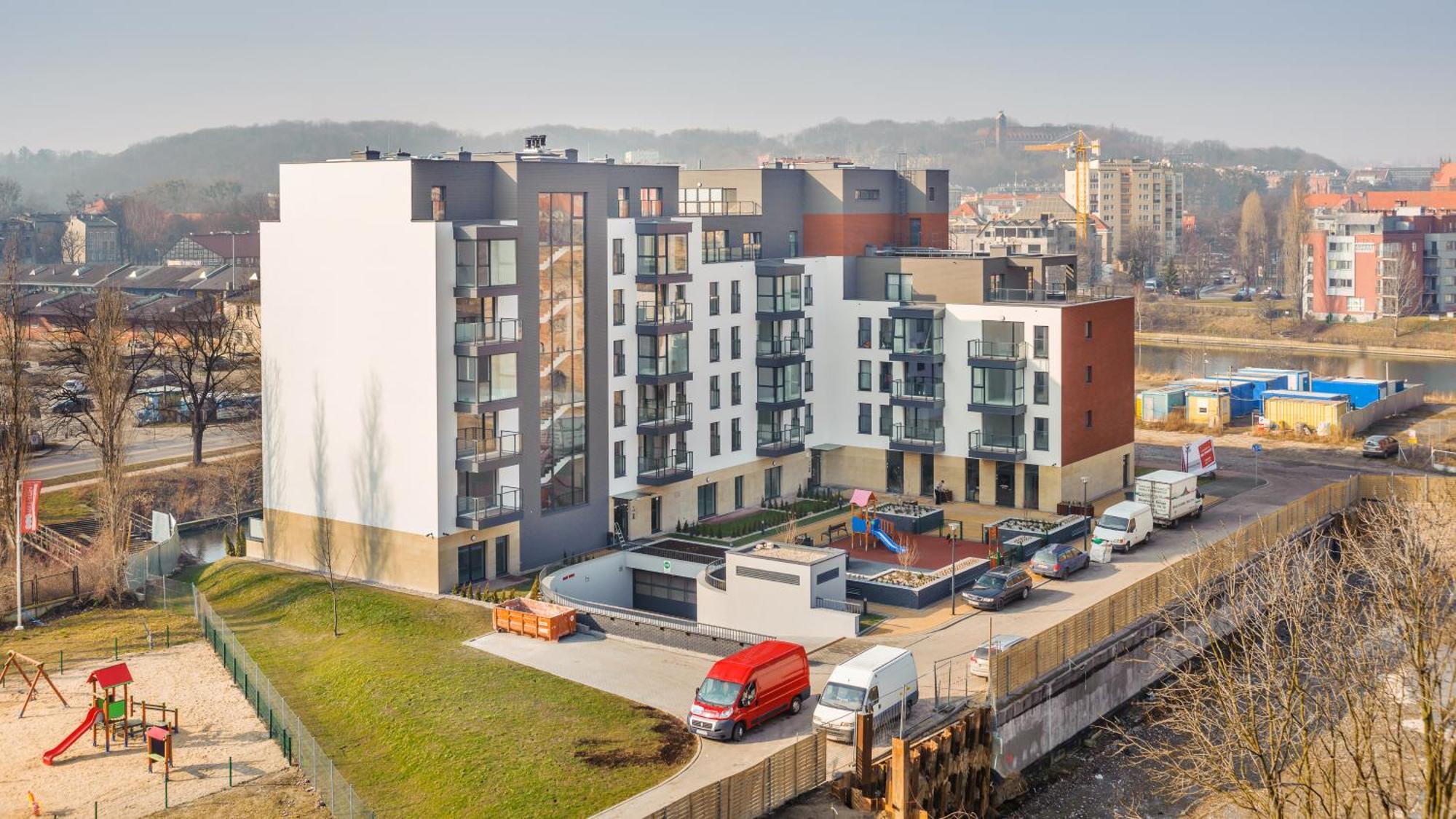 Apartamenty Sun & Snow Chmielna Park Gdańsk Exteriör bild